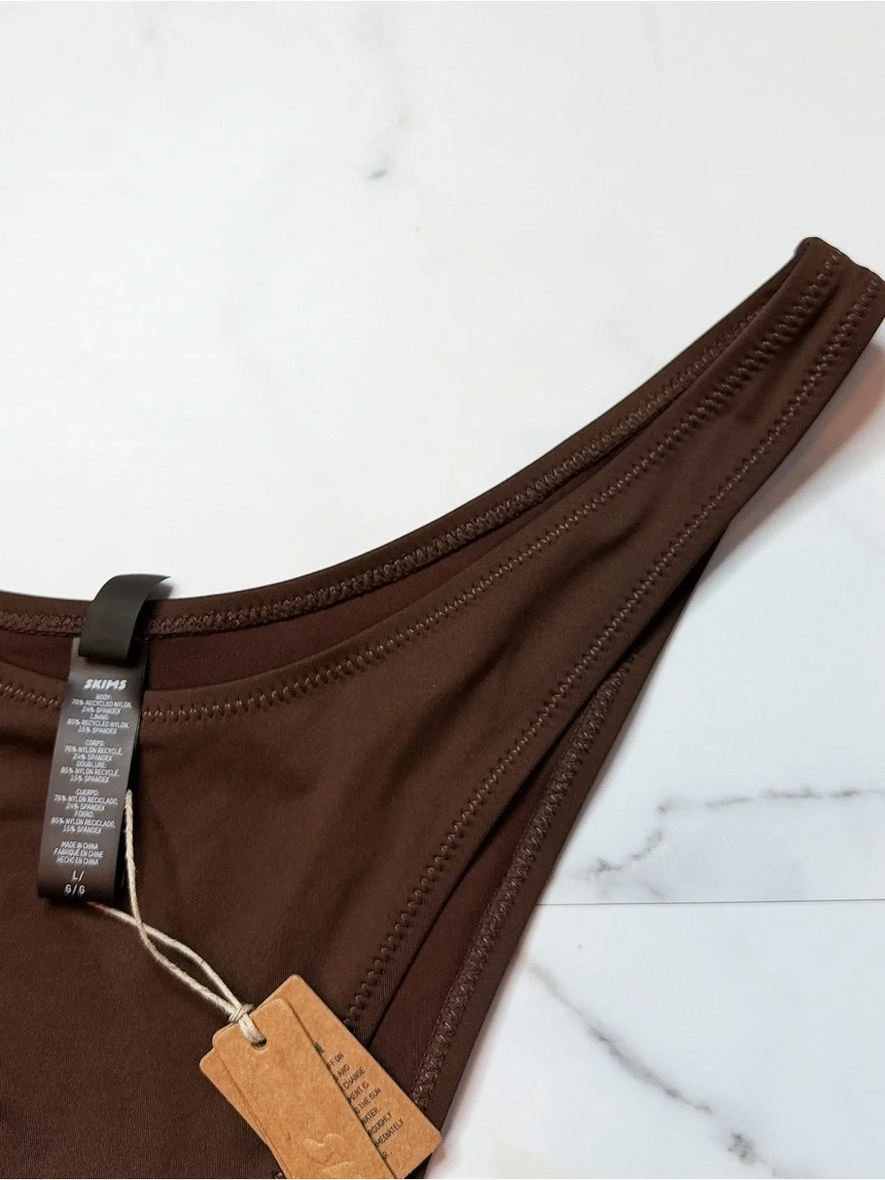 NWT Skims Signature Swim Cheeky Tanga Bikini Bottom